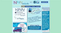 Desktop Screenshot of nininfestival.com